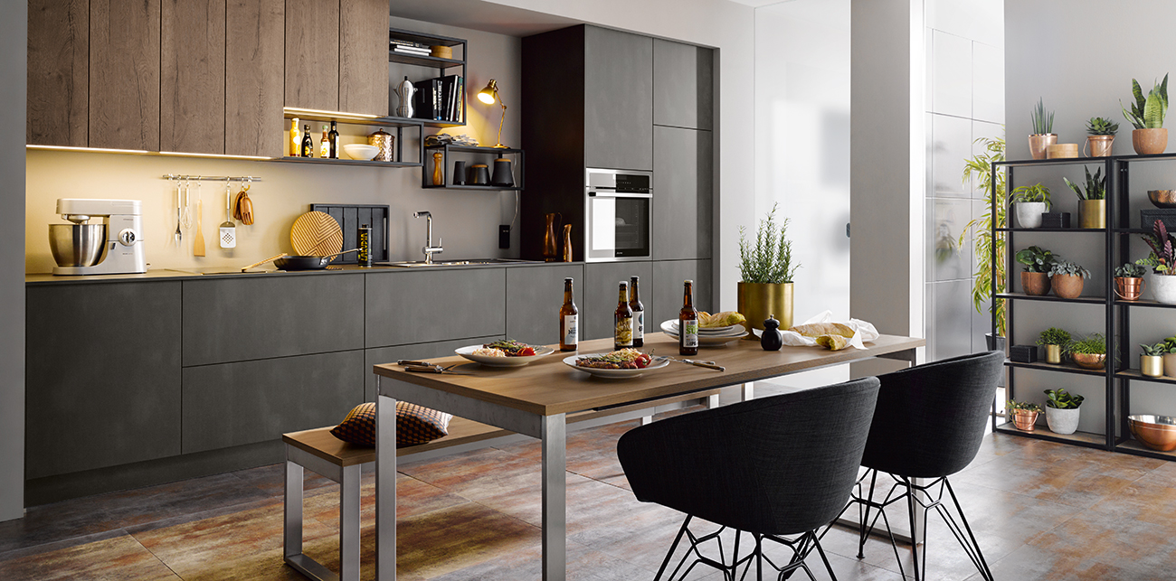 Kitchen Tower Units By Alba Interiors, Watford Kitchen Showroom.
