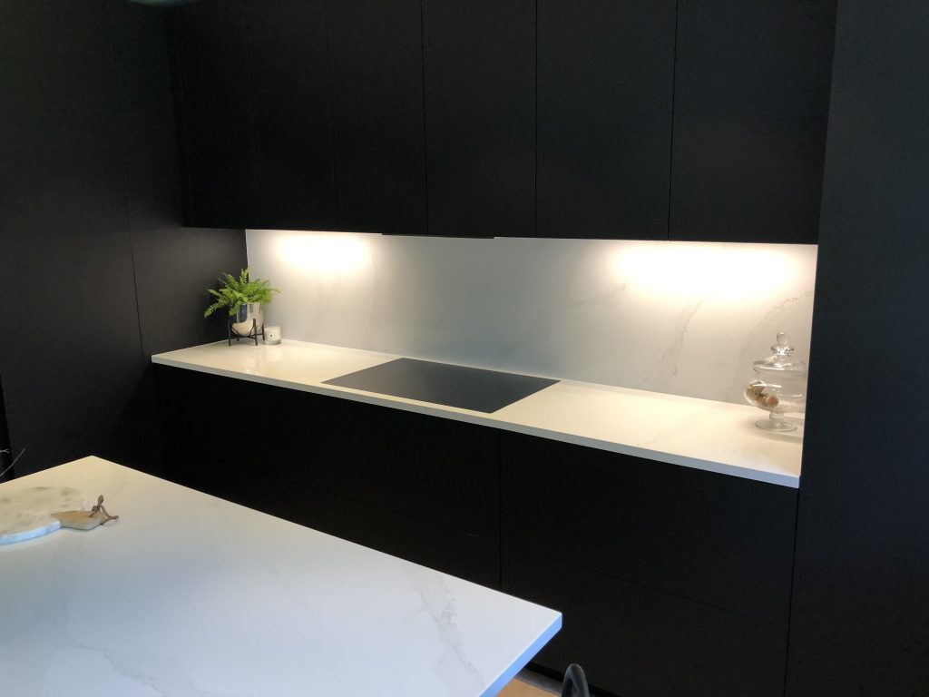 Dark Kitchen, Black Kitchen, Matt Black Kitchen, Kitchen, Black
